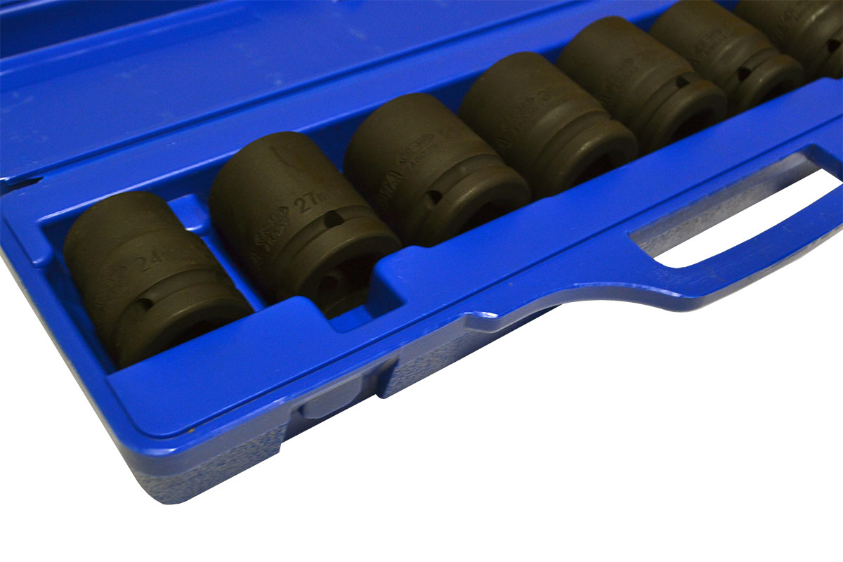 Набор ударных головок 3/4" 8пр. 24-38 мм LICOTA (ASA-60005A)